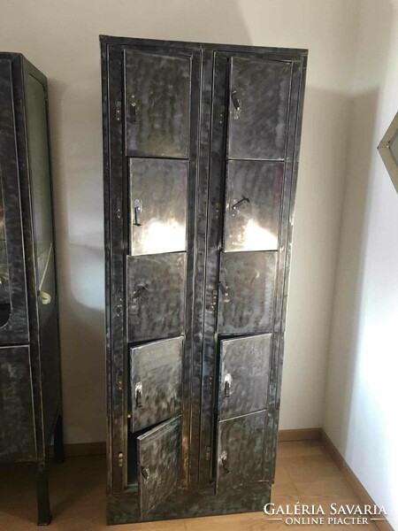 Industrial-style metal cabinet, 10-door hall cabinet, shoe storage, industrial, loft industrial
