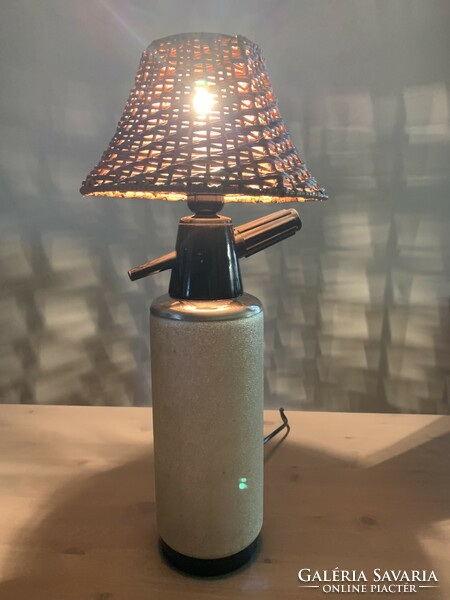 Retro soda glass lamp, table lamp