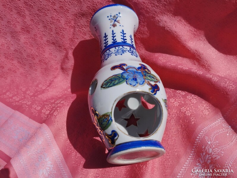 Beautiful, rare porcelain perfume and candle holder