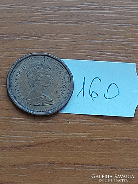 Canada 1 cent1984 ii. Queen Elizabeth, bronze 160.