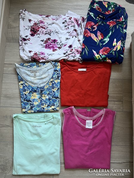 T-shirt and clothes package in one 7 pieces m, l