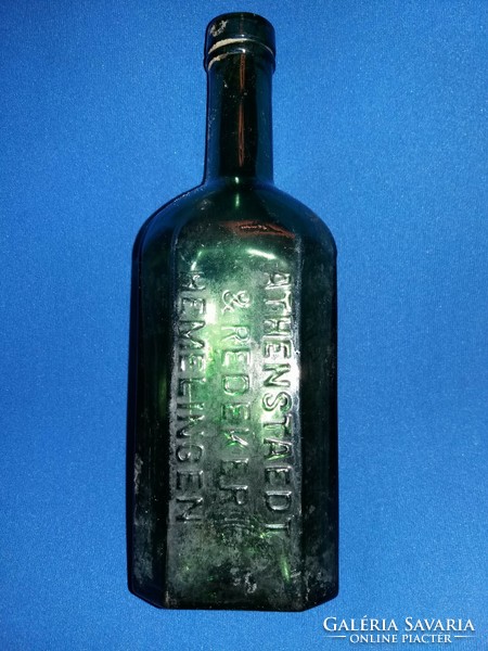 Antik Athenstaedt & Redeker. gyógyszergyáras üvegek teljes sora egyben gyűjtőknek