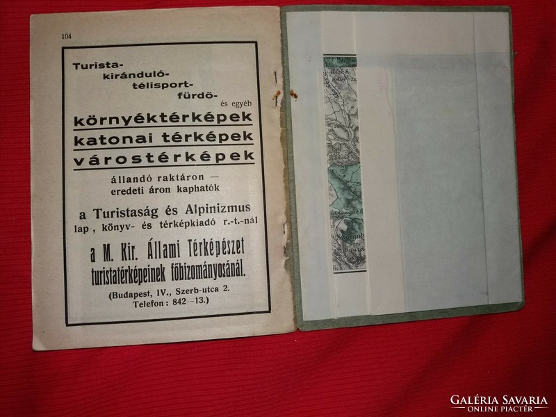 1925.Antik Szmrecsányi Miklós : Eger és környéke részletes kalauza könyv GYŰJTŐI  a képek szerint