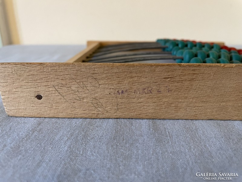 Old Hungarian abacus 1963