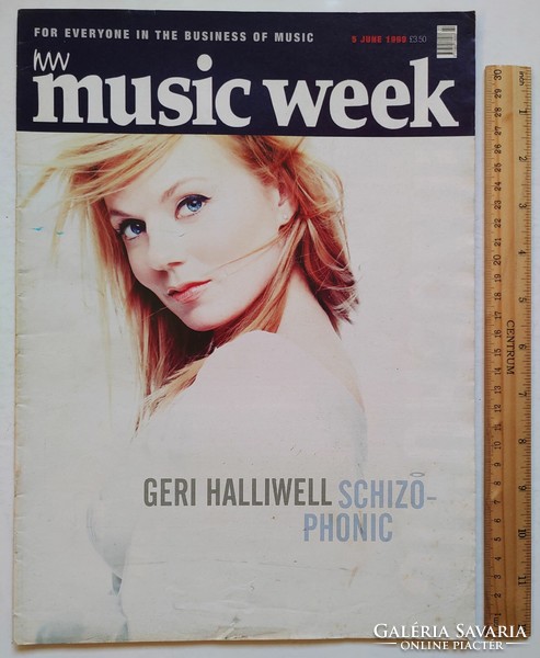 Music Week magazin 99/6/5 Geri Halliwell Shanks Bigfoot Dana International Cypess Hill Red Hot Chili