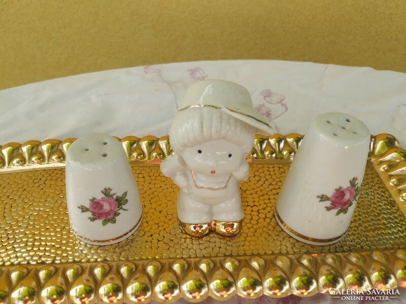 Porcelain spice holder set for sale!