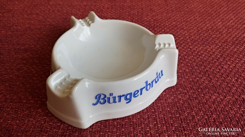 Bavarian advertising ashtray