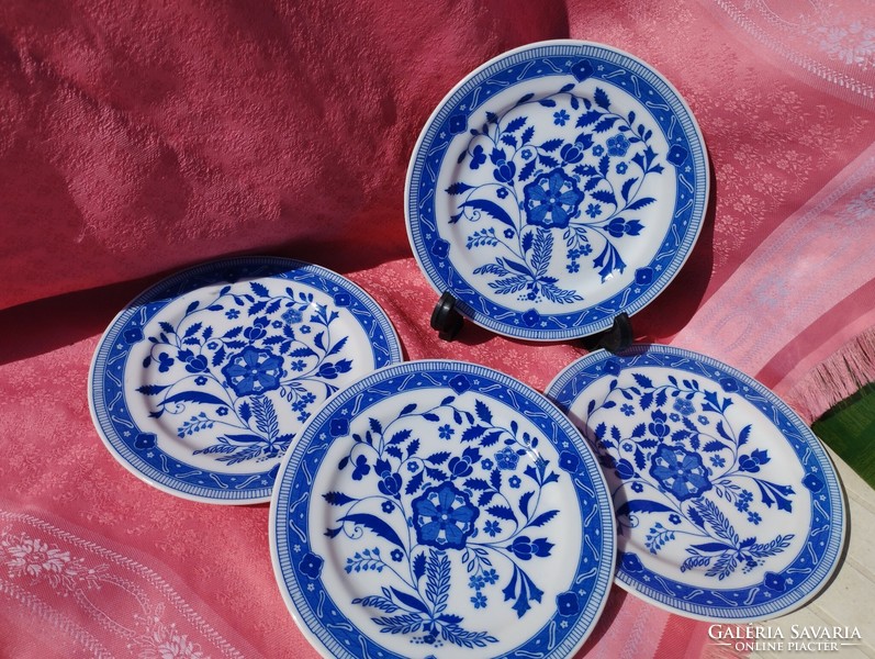 4 Pcs. Beautiful porcelain saucer, small plate