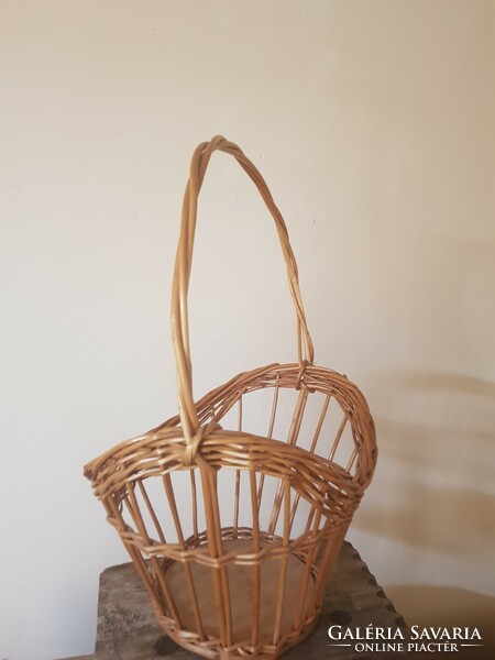 Gift, or flower, decorative wicker basket
