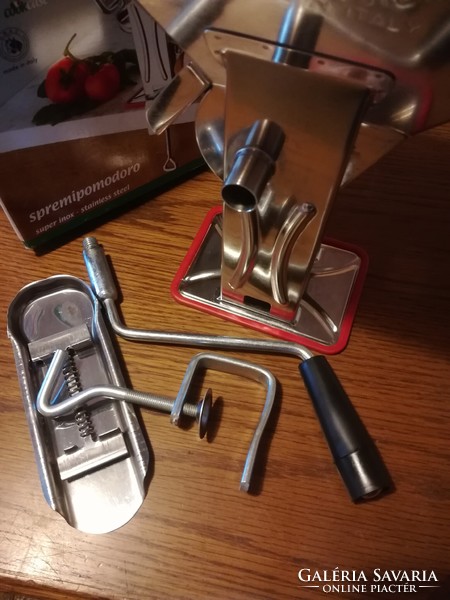 Tomato grinder, passer, Italian stainless steel.