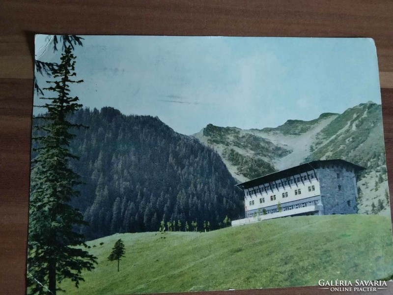 High Tatras, mountain hotel pttk kalatówki - hotel in Zakopane, 1967 stamp