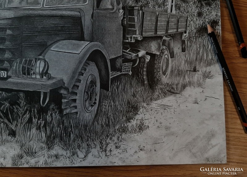 Vehicle carbon and graphite drawing to order