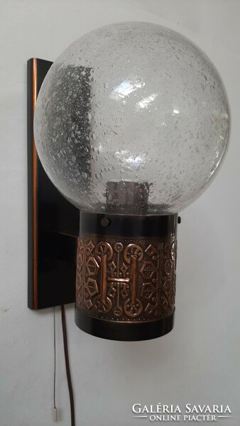 Craftsman lamp, wall arm
