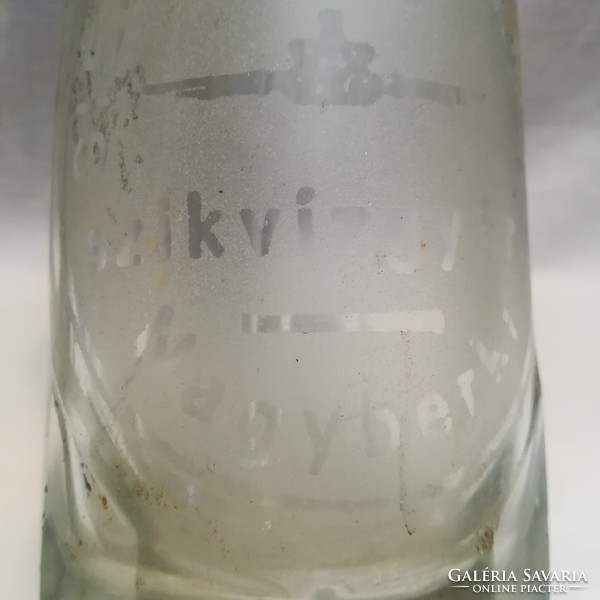 Gieszler mihály sikvíz factory Nagyberk soda bottle