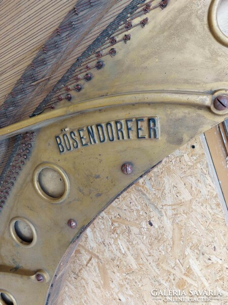 Bösendorfer cast iron piano string holder
