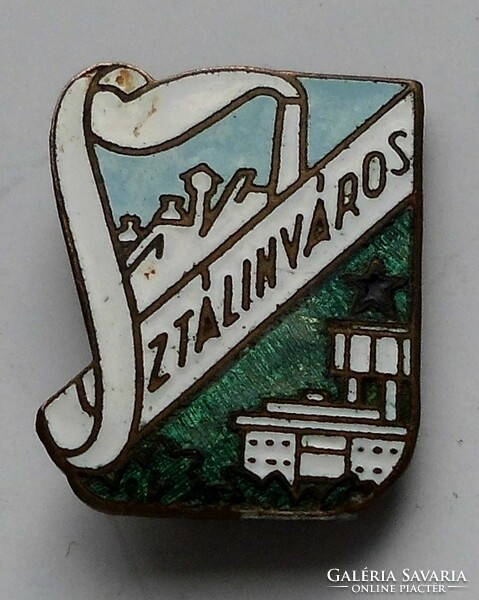 Stalin City badge