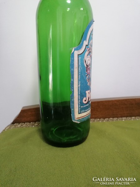 Old beer bottle with buckle