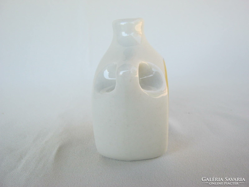 Zsolnay porcelain retro souvenir vase from Badacsony