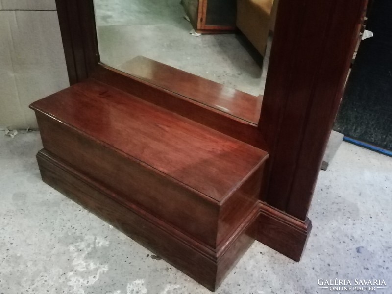 Antique standing mirror, hall mirror