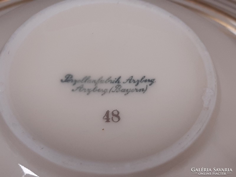 Arzberg porcelán reggeliző készlet (1930-1947) Art deco