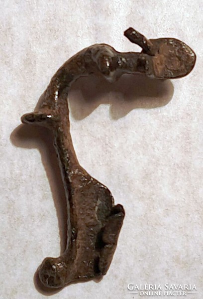 Roman fibula (Roman imperial period, 1st - 3rd AD, )Size: 5 cm.