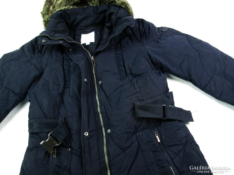 Original s.Oliver (m) women's night dark blue winter coat