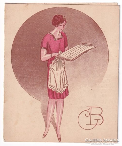 Blanchisserie de Grenelle mosoda és tisztitó árjegyzéke 1920-40 (szétnyitható)