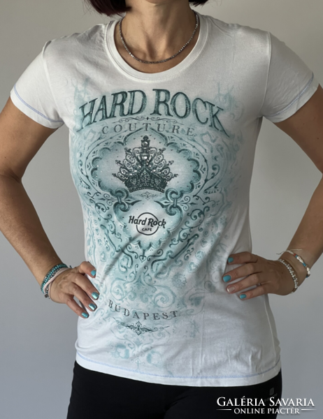 Hard Rock cafe női fehér köves póló