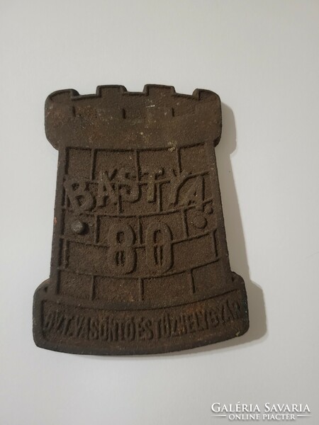 Bastion 80 metal emblem