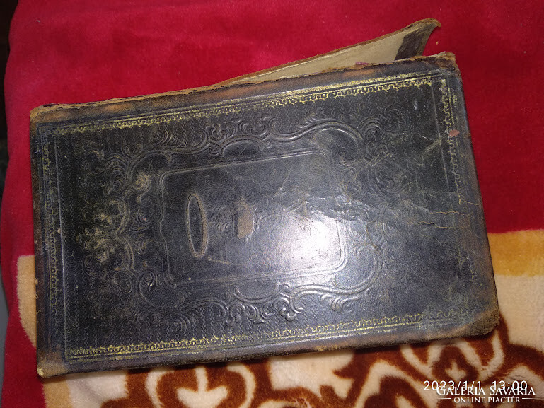 1860, antik, Cithara Sanctorum antik könyv Rimaszombat környékéről