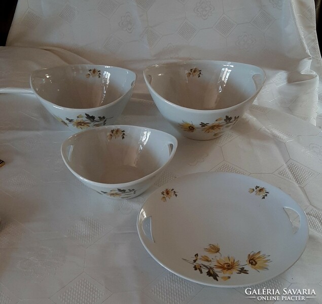 5065 - Zsolnay bowl set - Turkish János (collector's item)
