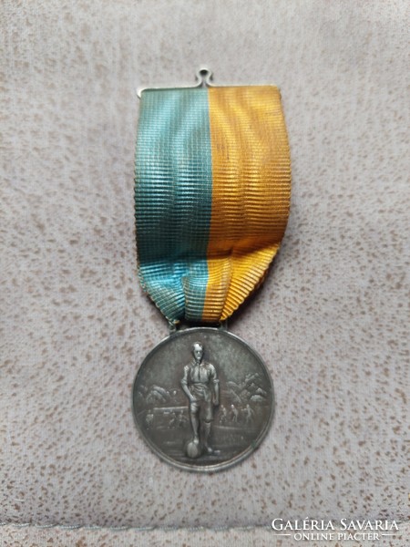 In commemoration of the 1927 medal of the Vienna Football Association