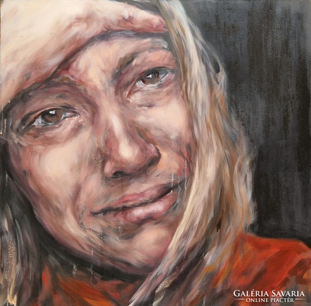 Ágnes Verebics - crying woman