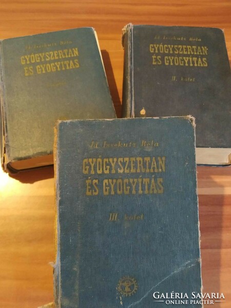 Id. Issekutz Béla: Gyógyszertan és gyógyítás, I., II., és III. kötet, 1959