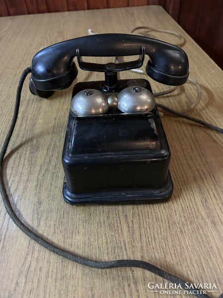 Antik kurblis telefon