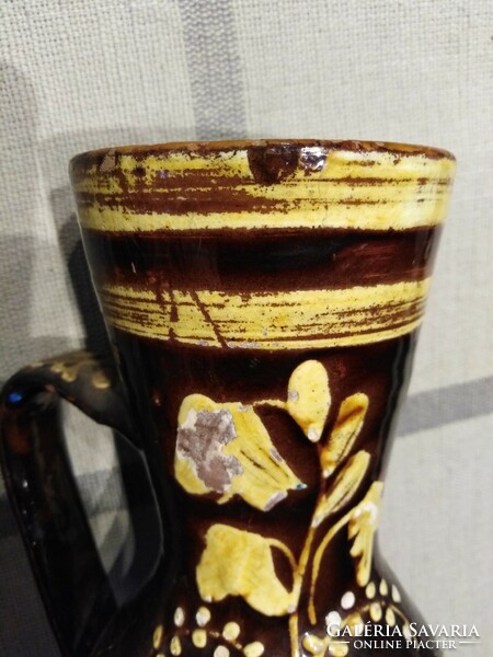 Bowl, earthenware jug