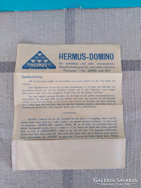 HERMUS -  német dominó