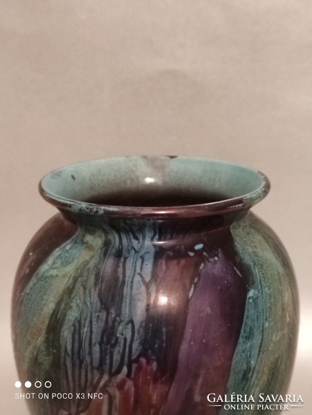 Mid Century Scheurich kerámia jelzett váza