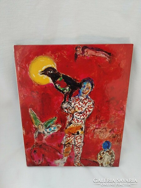 Marc Chagall válogatott 8 színes reprodukciója albumban