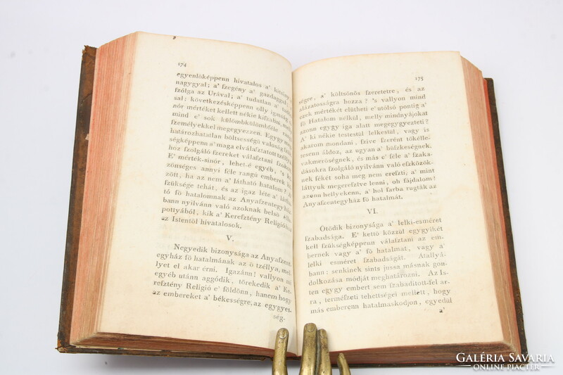1800 - Vienna - László bielek - golden thoughts in a beautiful, richly gilded leather binding!