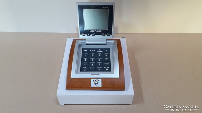 Multifunkciós számológép, naptár16 időzónával