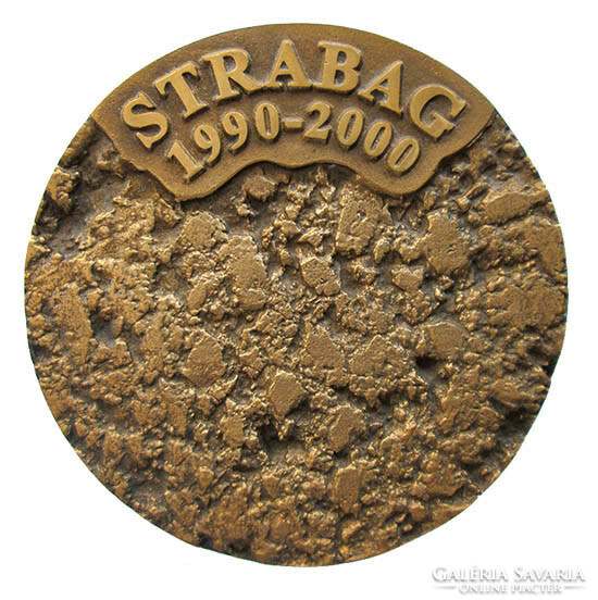 Strabag 1990-2000 commemorative medal
