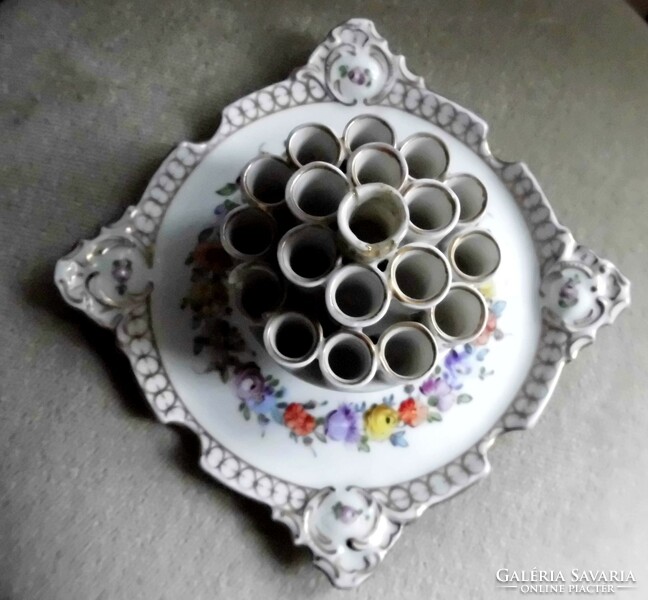 Antique, unique porcelain cigarette holder from the 19th century, for collectors.