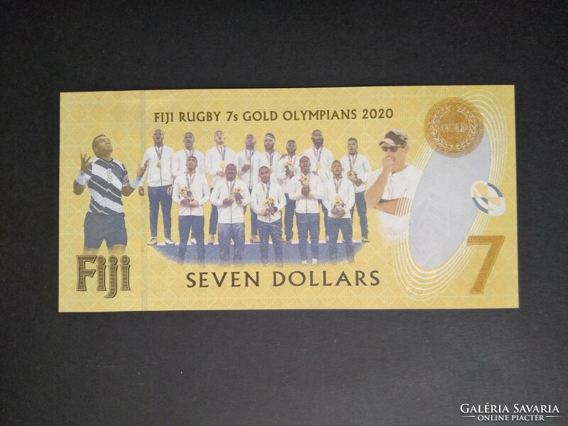 Fiji 7 Dollars 2020 Unc