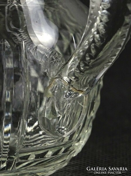 1O252 polished blown glass spout