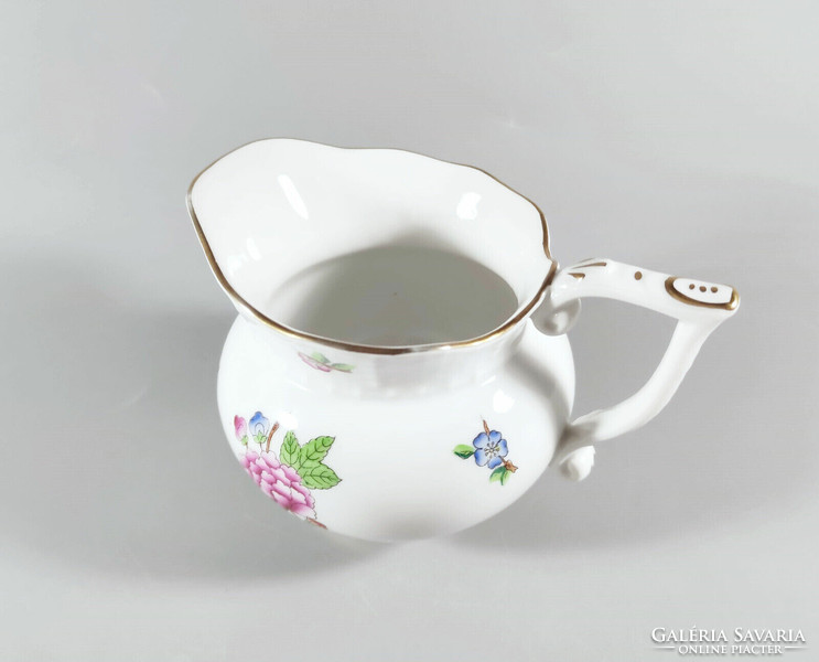 Herend, milk jug-cream jug with Eton pattern (642), hand-painted porcelain, flawless! (J346)