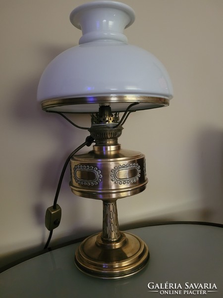 Antique Art Nouveau desk lamp