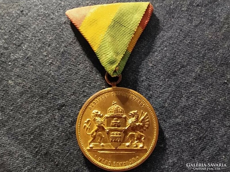Budapest Székesfóváros competition prize medallion (id79278)
