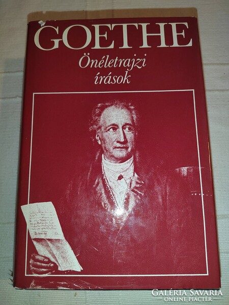 Johann Wolfgang Goethe: Önéletrajzi írások