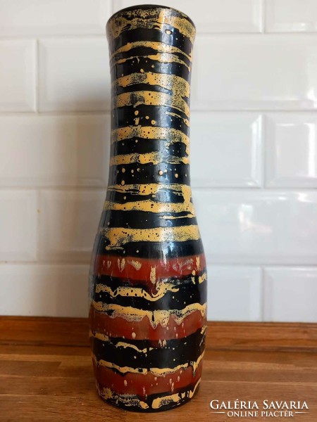 Iparművészeti váza 36 cm